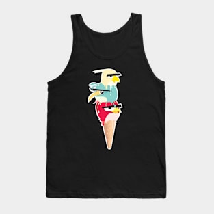 MELTING BIRDS Tank Top